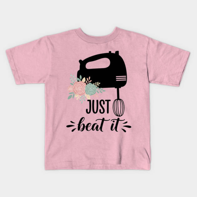 Just Beat It Mixer Kids T-Shirt by enrynz