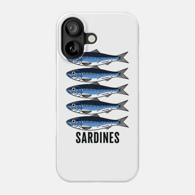 Sardine Squad Phone Case by enrynz