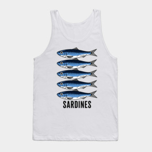 Sardine Squad Tank Top