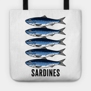 Sardine Squad Tote