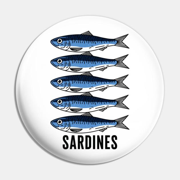 Sardine Squad Pin by enrynz