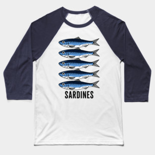 Sardine Squad Baseball T-Shirt