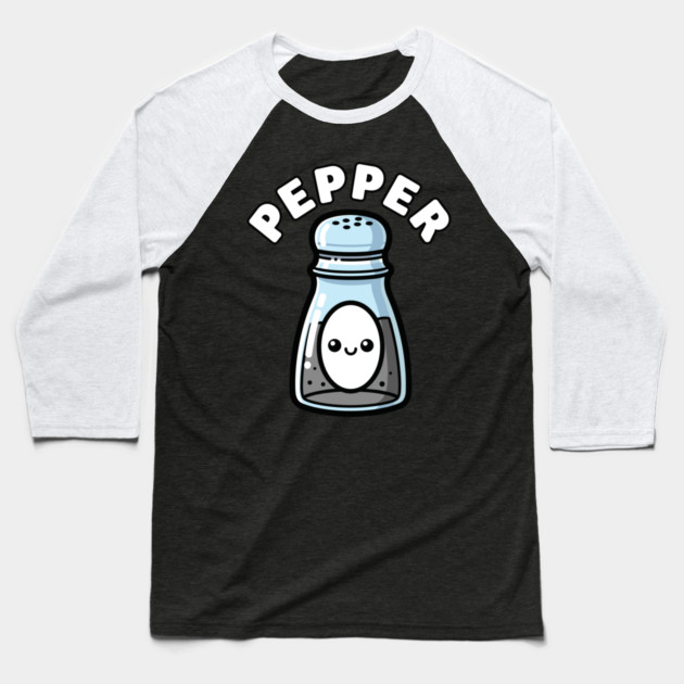 Pepper Baseball T-Shirt by enrynz