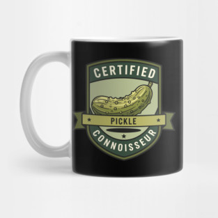 Certified Pickle Connoisseur Mug