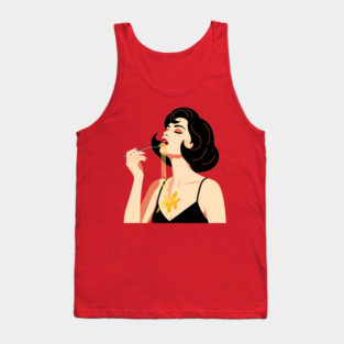 Spaghetti Slurper Chic Tank Top