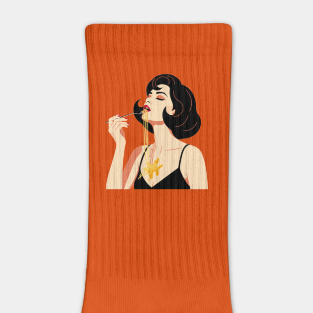 Spaghetti Slurper Chic by enrynz