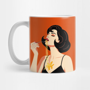 Spaghetti Slurper Chic Mug