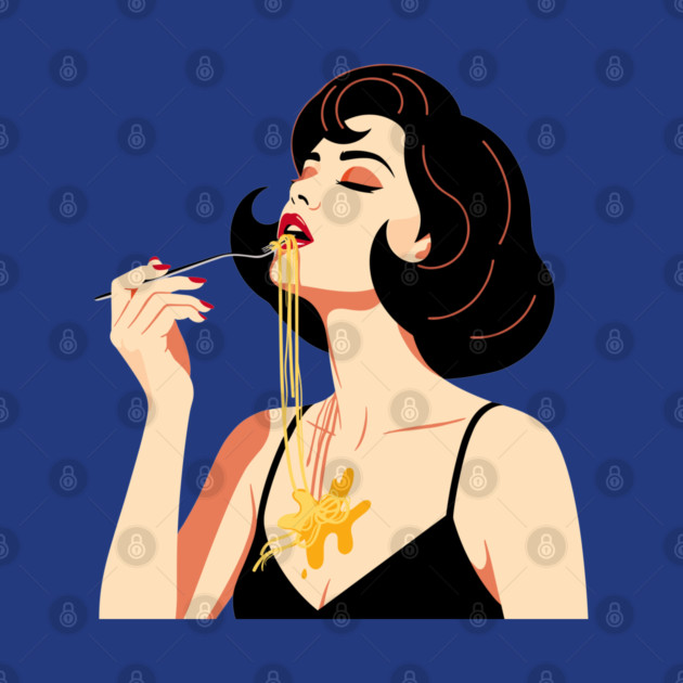 Spaghetti Slurper Chic by enrynz