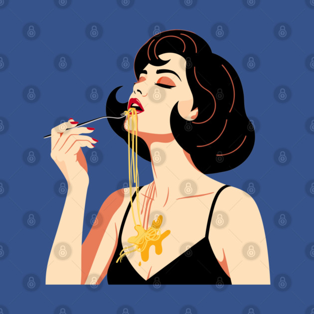 Spaghetti Slurper Chic by enrynz