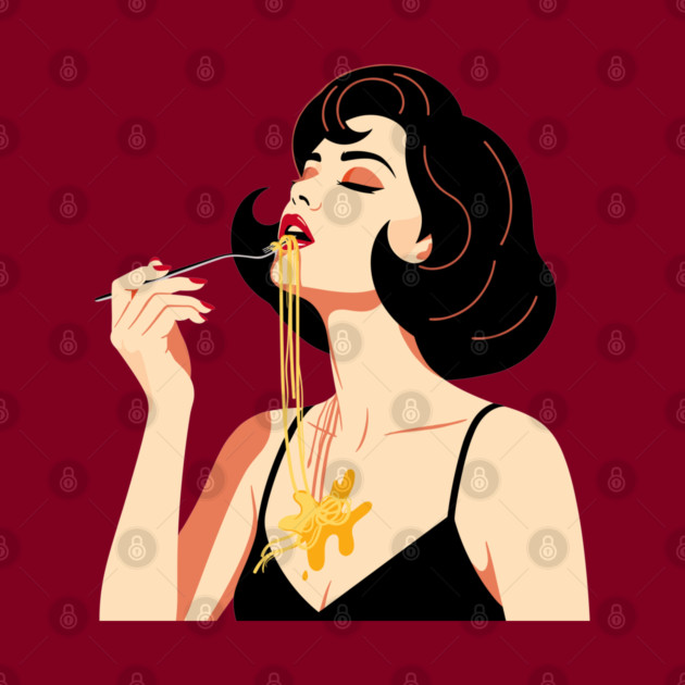 Spaghetti Slurper Chic by enrynz