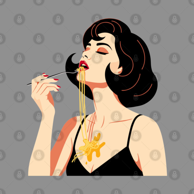 Spaghetti Slurper Chic by enrynz