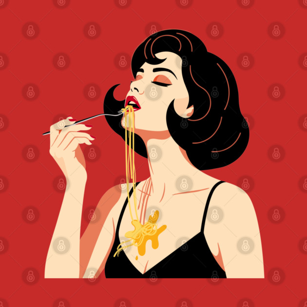 Spaghetti Slurper Chic by enrynz