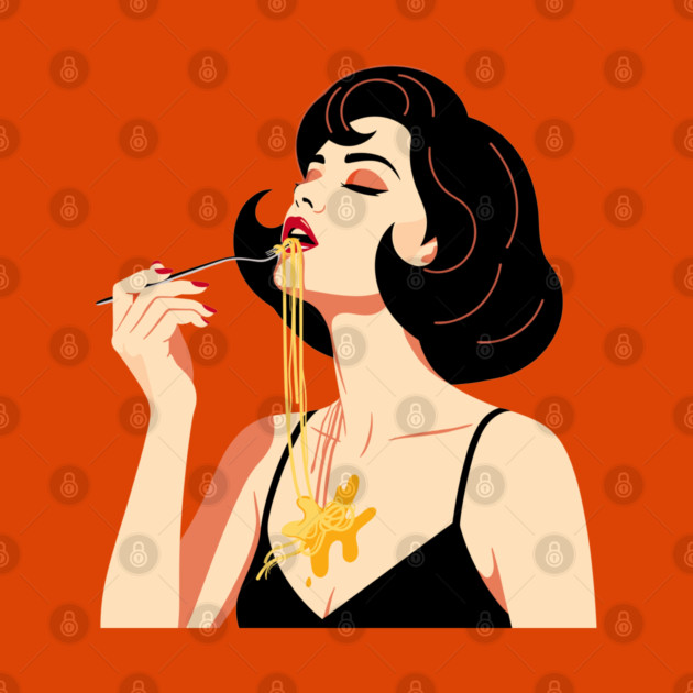 Spaghetti Slurper Chic by enrynz