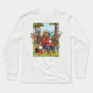 Papa Bear Long Sleeve T-Shirt