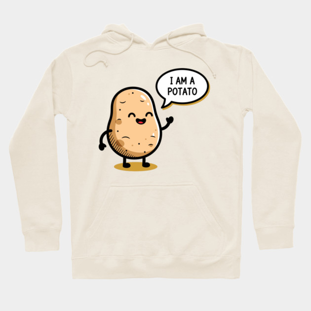 Laughing Potato Meme Hoodie by enrynz