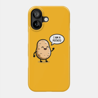 Laughing Potato Meme Phone Case