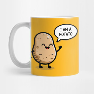 Laughing Potato Meme Mug