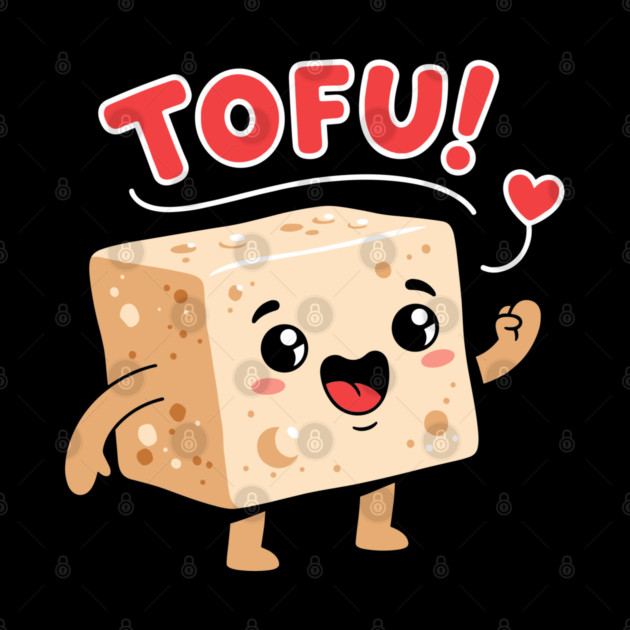 Tofu Love: Adorable Cartoon Tofu by enrynz
