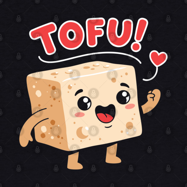 Tofu Love: Adorable Cartoon Tofu by enrynz