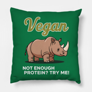 Not Enough Protein? Try Me! Pillow