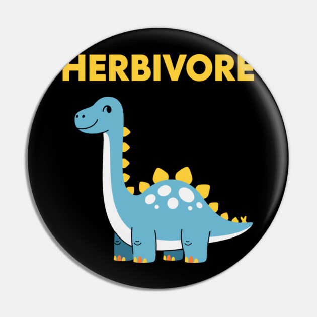 Dino-Mite Herbivore Pin by enrynz