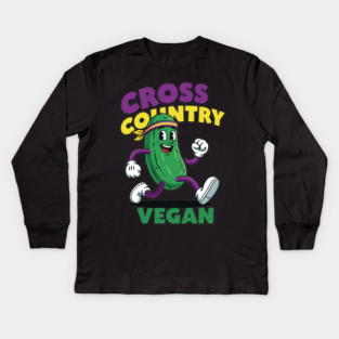 Cross Country Vegan Kids Long Sleeve T-Shirt