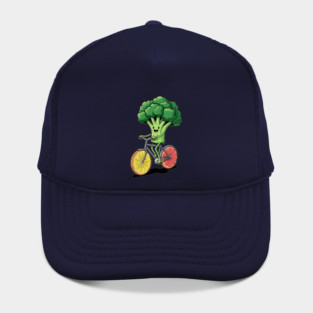 Broccoli Biking Fun Hat