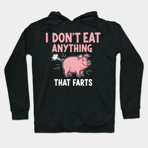 Funny Pig Fart Meme Hoodie by enrynz