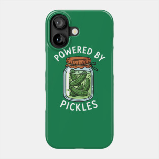 Powered By Pickle Phone Case