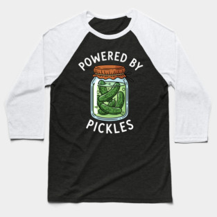 Powered By Pickle Baseball T-Shirt