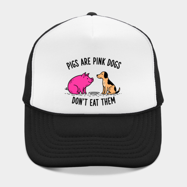 Pigs Are Pink Dogs - Funny Vegan by enrynz