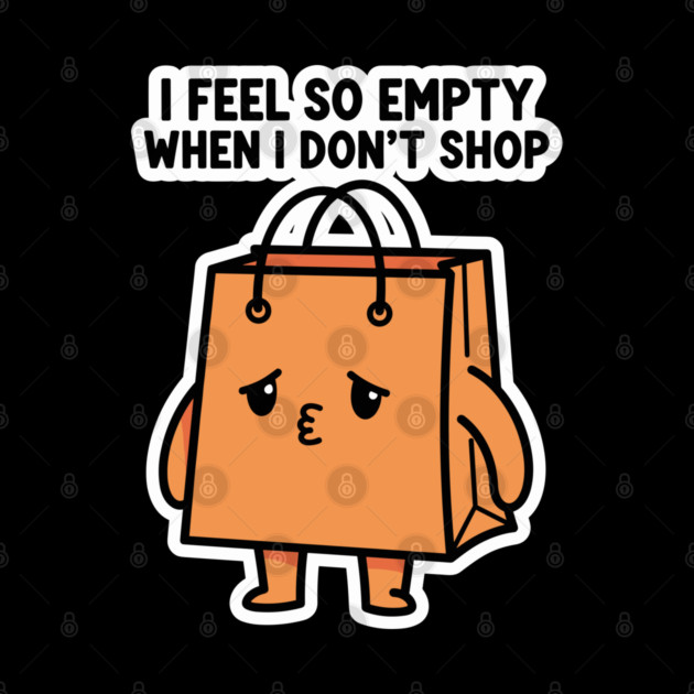 Shopping Bag Meme, I Feel So Empty by enrynz