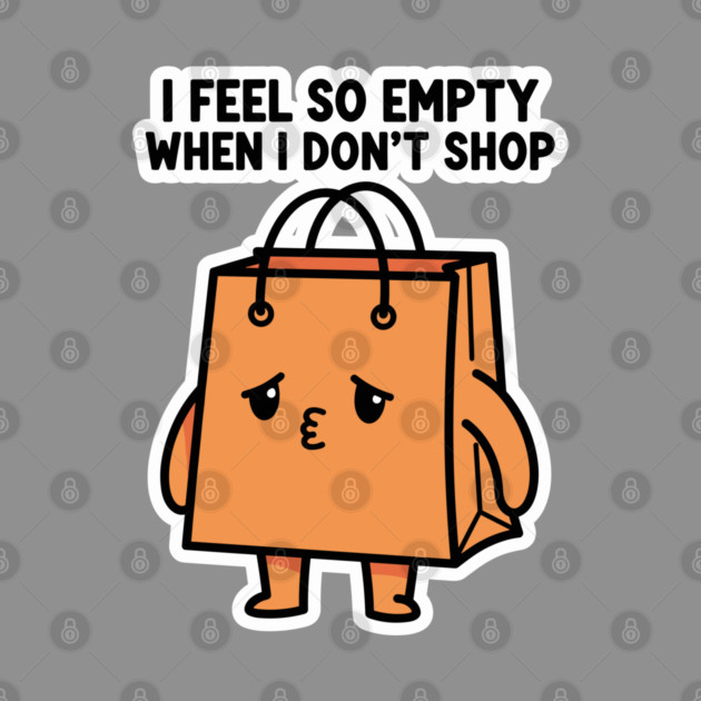 Shopping Bag Meme, I Feel So Empty by enrynz