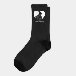 Forever Alone Day Socks