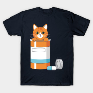 Anti-Depressant Cat T-Shirt
