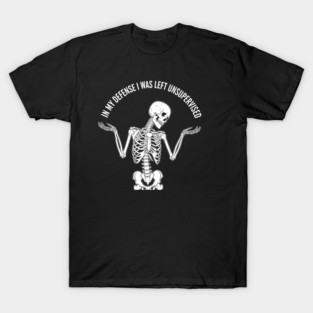 Skeleton's Sarcastic Excuse T-Shirt