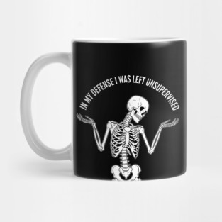 Skeleton's Sarcastic Excuse Mug