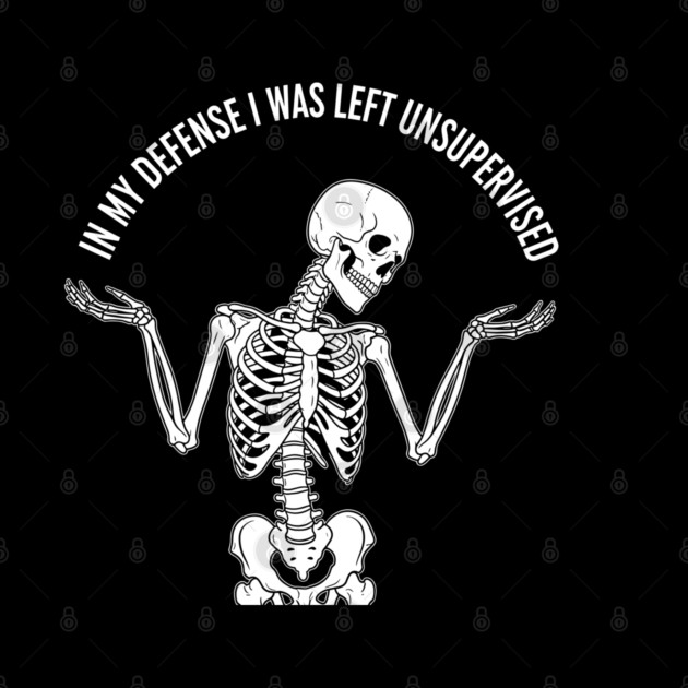 Skeleton's Sarcastic Excuse by enrynz