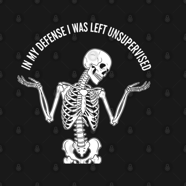 Skeleton's Sarcastic Excuse by enrynz