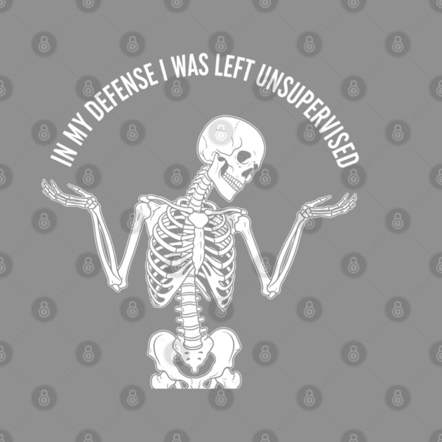 Skeleton's Sarcastic Excuse by enrynz