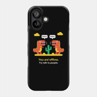 Dino-Mite Offline Alert Phone Case