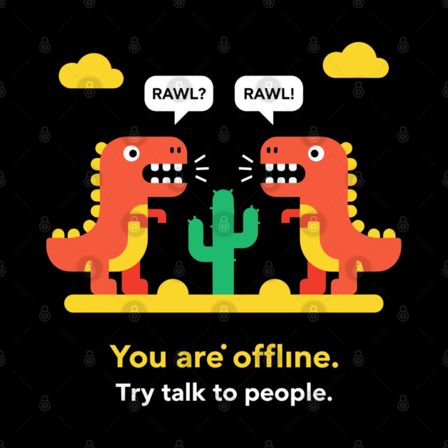 Dino-Mite Offline Alert by enrynz