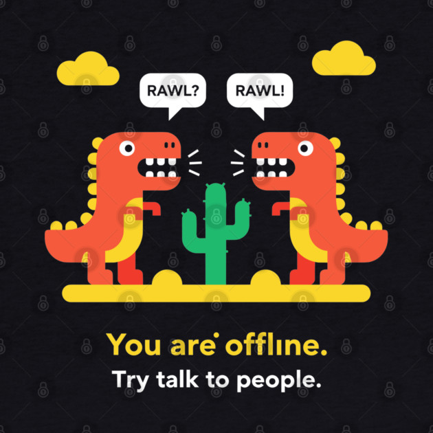 Dino-Mite Offline Alert by enrynz