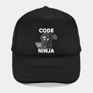 Code Ninja: Cute Programmer Bug Slayer Hat