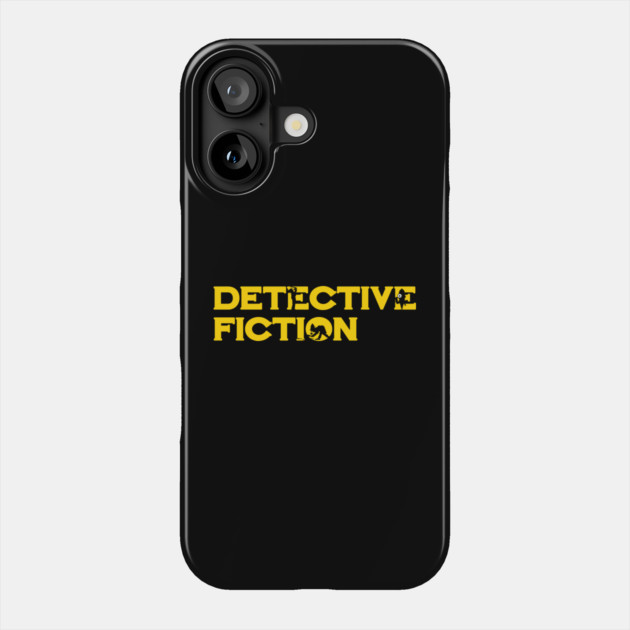 Detective Fiction Genre Lover Phone Case by H. R. Sinclair
