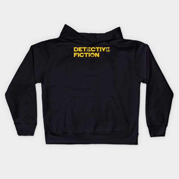 Detective Fiction Genre Lover Kids Hoodie by H. R. Sinclair