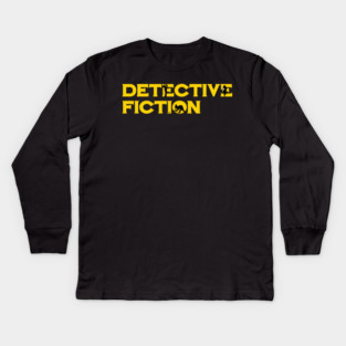 Detective Fiction Genre Lover Kids Long Sleeve T-Shirt