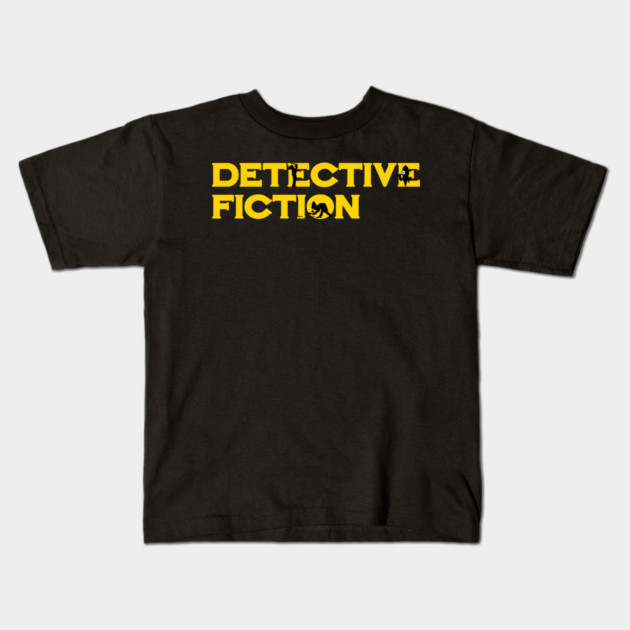 Detective Fiction Genre Lover Kids T-Shirt by H. R. Sinclair