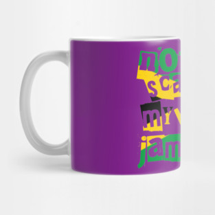 Funny Jamaica Nothing Scares Me My Wife Is Jamaican Mug
