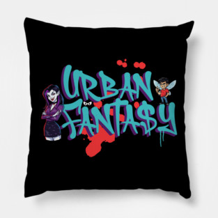 Urban Fantasy Genre Lover Pillow